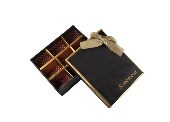 Good price Маленькие коробки картона Эко дружелюбные для трюфелей шоколада 800г к 1200г онлайн