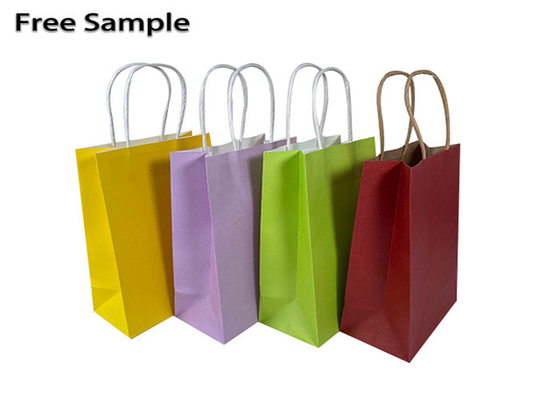 Good price хозяйственная сумка 15*8*21cm 250gsm CMYK Kraft бумажная переплела ручки онлайн